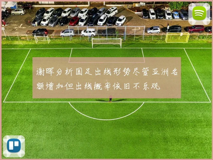谢晖分析国足出线形势尽管亚洲名额增加但出线概率依旧不乐观